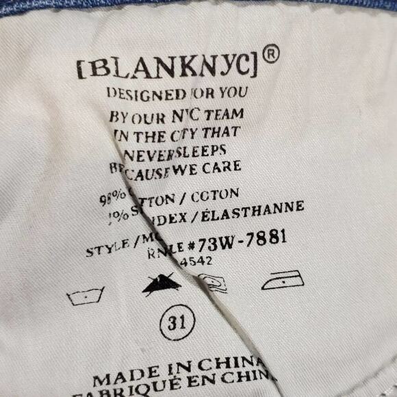 BLANK NYC Denim Frayed Cutoff Astor Shorts‎ 31 new!!! - Picture 14 of 14